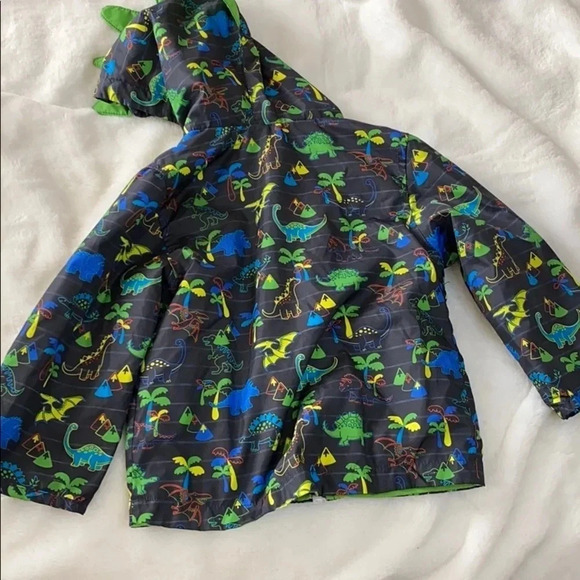 London Fog Dino Printed Jacket - Picture 6 of 8